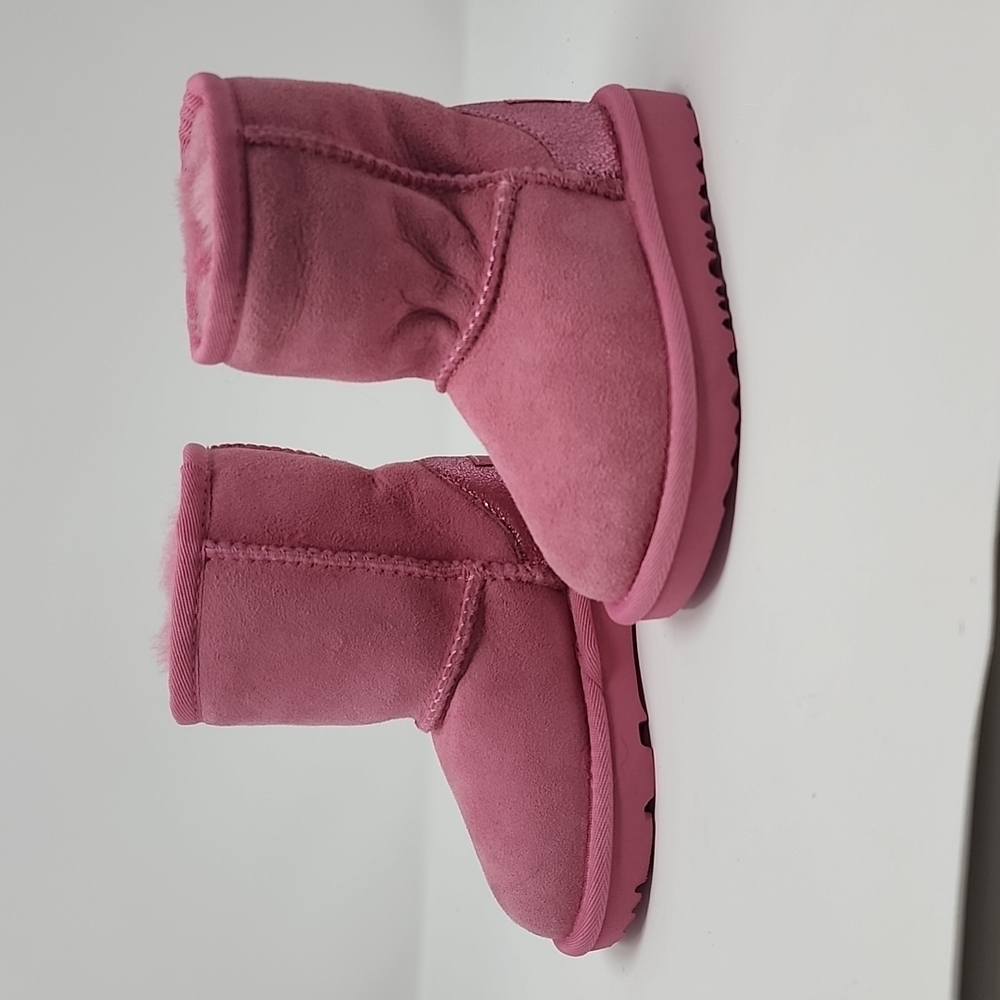 UGG Classic II Glitz Infant Boots Pink Size 6
